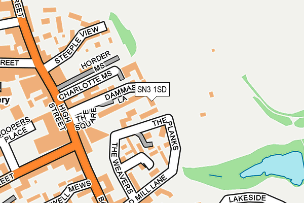 SN3 1SD map - OS OpenMap – Local (Ordnance Survey) SN3 1SD map - OS OpenMap – Local (Ordnance Survey)