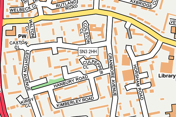 SN3 2HH map - OS OpenMap – Local (Ordnance Survey) SN3 2HH map - OS OpenMap – Local (Ordnance Survey)