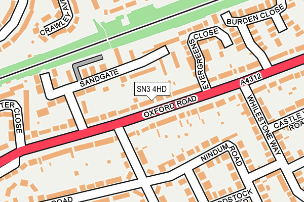 SN3 4HD map - OS OpenMap – Local (Ordnance Survey) SN3 4HD map - OS OpenMap – Local (Ordnance Survey)