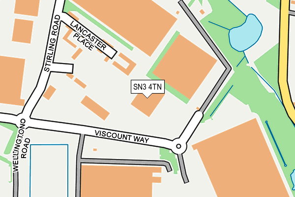 SN3 4TN map - OS OpenMap – Local (Ordnance Survey) SN3 4TN map - OS OpenMap – Local (Ordnance Survey)
