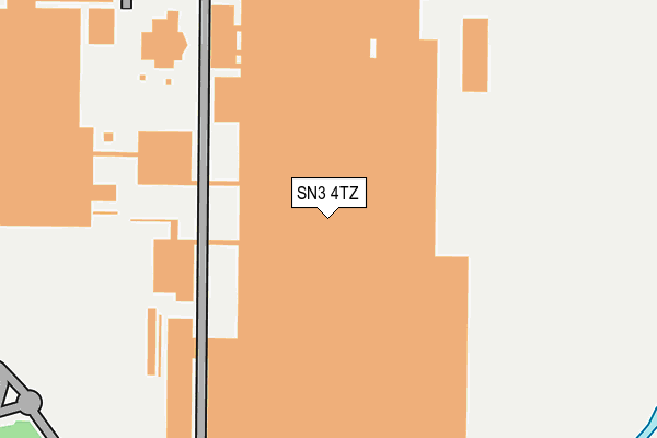 SN3 4TZ map - OS OpenMap – Local (Ordnance Survey) SN3 4TZ map - OS OpenMap – Local (Ordnance Survey)