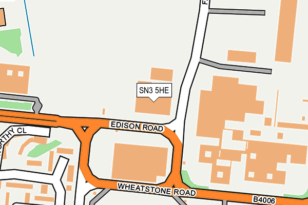 SN3 5HE map - OS OpenMap – Local (Ordnance Survey) SN3 5HE map - OS OpenMap – Local (Ordnance Survey)