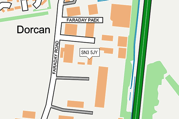 SN3 5JY map - OS OpenMap – Local (Ordnance Survey) SN3 5JY map - OS OpenMap – Local (Ordnance Survey)