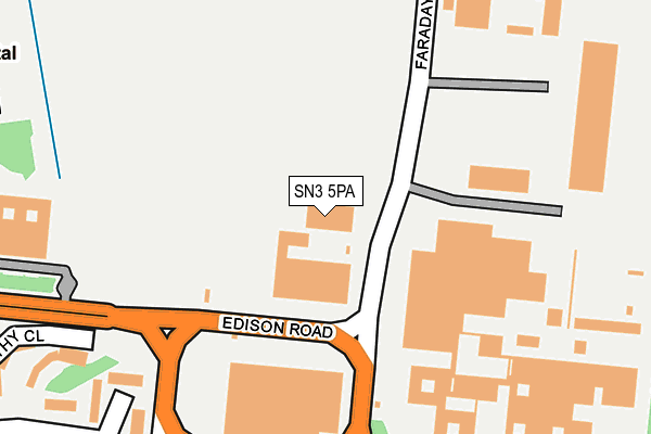 SN3 5PA map - OS OpenMap – Local (Ordnance Survey) SN3 5PA map - OS OpenMap – Local (Ordnance Survey)