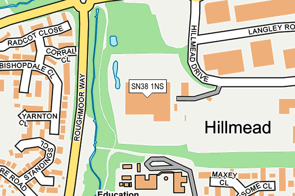 SN38 1NS map - OS OpenMap – Local (Ordnance Survey) SN38 1NS map - OS OpenMap – Local (Ordnance Survey)