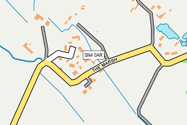 SN4 0AR map - OS OpenMap – Local (Ordnance Survey) SN4 0AR map - OS OpenMap – Local (Ordnance Survey)