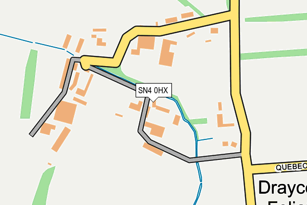 SN4 0HX map - OS OpenMap – Local (Ordnance Survey) SN4 0HX map - OS OpenMap – Local (Ordnance Survey)