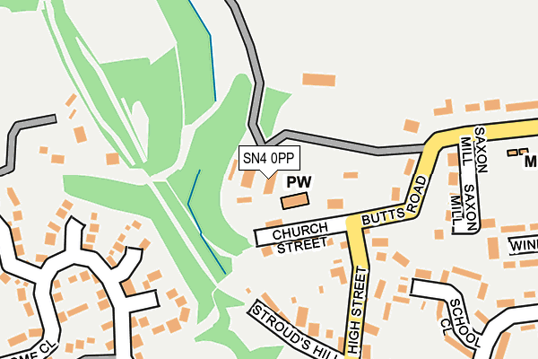 SN4 0PP map - OS OpenMap – Local (Ordnance Survey) SN4 0PP map - OS OpenMap – Local (Ordnance Survey)