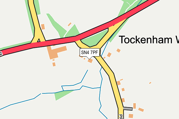 SN4 7PF map - OS OpenMap – Local (Ordnance Survey) SN4 7PF map - OS OpenMap – Local (Ordnance Survey)