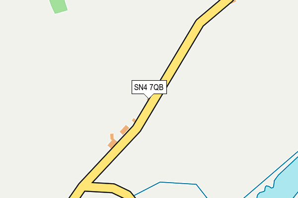 SN4 7QB map - OS OpenMap – Local (Ordnance Survey) SN4 7QB map - OS OpenMap – Local (Ordnance Survey)