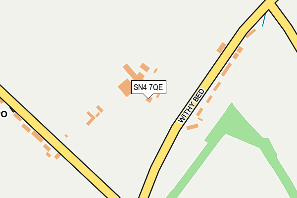 SN4 7QE map - OS OpenMap – Local (Ordnance Survey) SN4 7QE map - OS OpenMap – Local (Ordnance Survey)