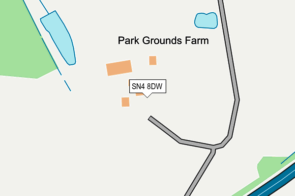 SN4 8DW map - OS OpenMap – Local (Ordnance Survey) SN4 8DW map - OS OpenMap – Local (Ordnance Survey)