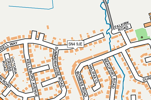 SN4 9JE map - OS OpenMap – Local (Ordnance Survey) SN4 9JE map - OS OpenMap – Local (Ordnance Survey)