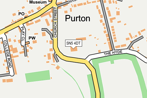 SN5 4DT map - OS OpenMap – Local (Ordnance Survey) SN5 4DT map - OS OpenMap – Local (Ordnance Survey)