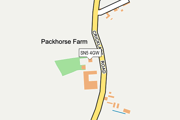 SN5 4GW map - OS OpenMap – Local (Ordnance Survey) SN5 4GW map - OS OpenMap – Local (Ordnance Survey)