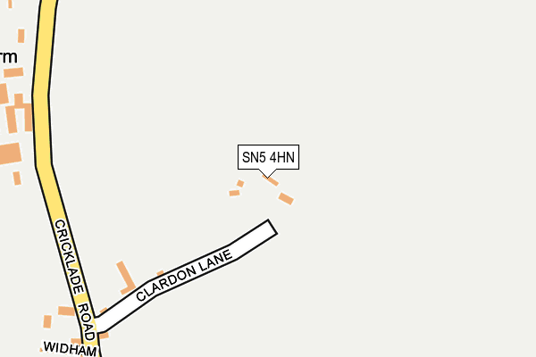 SN5 4HN map - OS OpenMap – Local (Ordnance Survey) SN5 4HN map - OS OpenMap – Local (Ordnance Survey)