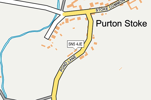 SN5 4JE map - OS OpenMap – Local (Ordnance Survey) SN5 4JE map - OS OpenMap – Local (Ordnance Survey)