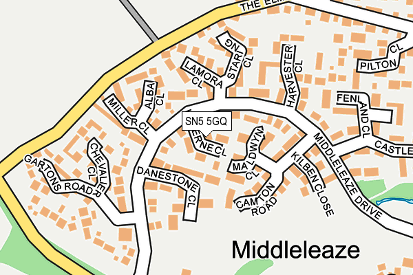 SN5 5GQ map - OS OpenMap – Local (Ordnance Survey) SN5 5GQ map - OS OpenMap – Local (Ordnance Survey)
