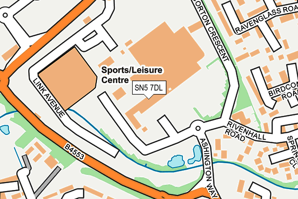 SN5 7DL map - OS OpenMap – Local (Ordnance Survey) SN5 7DL map - OS OpenMap – Local (Ordnance Survey)