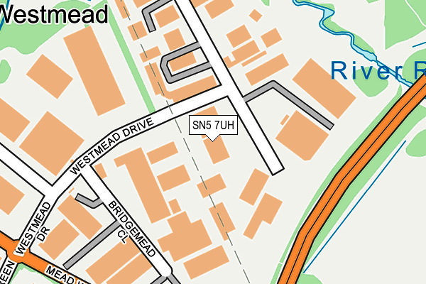 SN5 7UH map - OS OpenMap – Local (Ordnance Survey) SN5 7UH map - OS OpenMap – Local (Ordnance Survey)