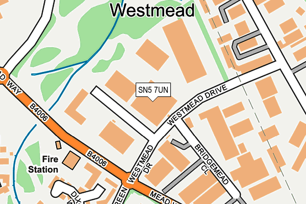 SN5 7UN map - OS OpenMap – Local (Ordnance Survey) SN5 7UN map - OS OpenMap – Local (Ordnance Survey)
