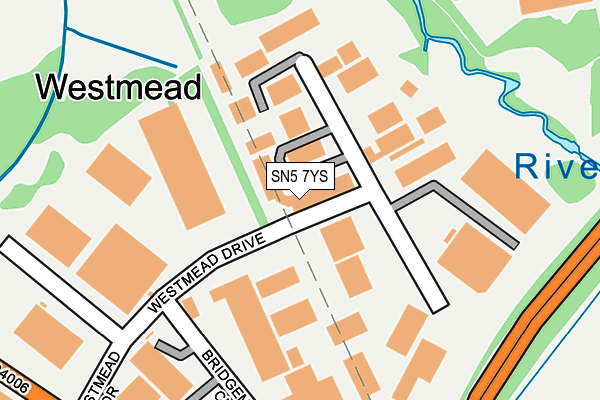 SN5 7YS map - OS OpenMap – Local (Ordnance Survey) SN5 7YS map - OS OpenMap – Local (Ordnance Survey)