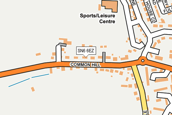 SN6 6EZ map - OS OpenMap – Local (Ordnance Survey) SN6 6EZ map - OS OpenMap – Local (Ordnance Survey)