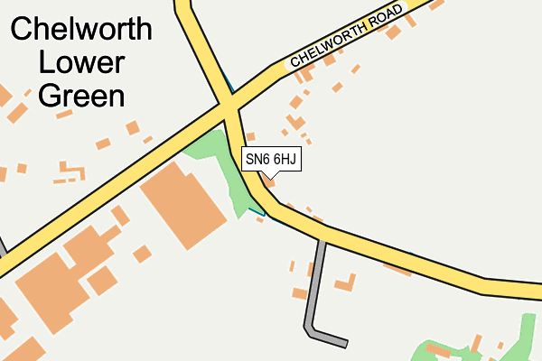 SN6 6HJ map - OS OpenMap – Local (Ordnance Survey) SN6 6HJ map - OS OpenMap – Local (Ordnance Survey)