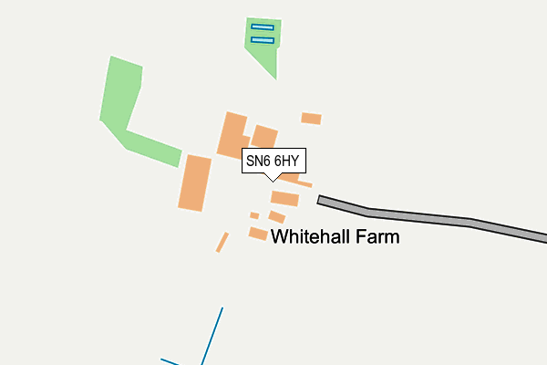 SN6 6HY map - OS OpenMap – Local (Ordnance Survey) SN6 6HY map - OS OpenMap – Local (Ordnance Survey)