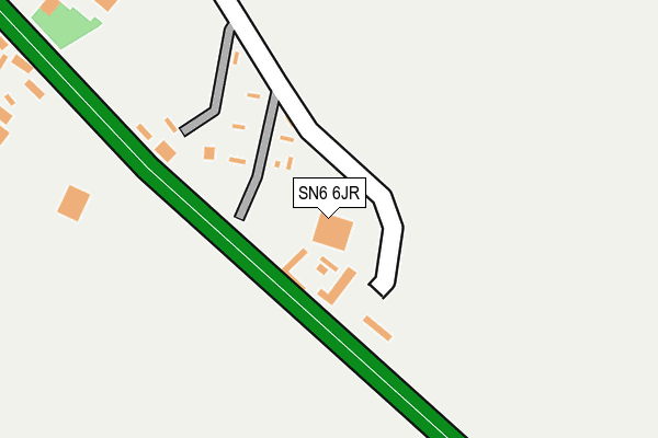 SN6 6JR map - OS OpenMap – Local (Ordnance Survey) SN6 6JR map - OS OpenMap – Local (Ordnance Survey)