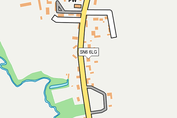 SN6 6LG map - OS OpenMap – Local (Ordnance Survey) SN6 6LG map - OS OpenMap – Local (Ordnance Survey)
