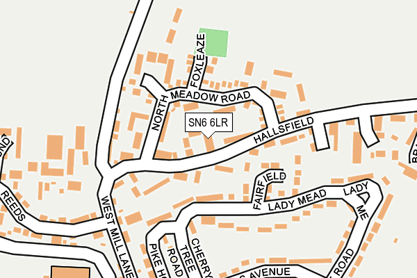 SN6 6LR map - OS OpenMap – Local (Ordnance Survey) SN6 6LR map - OS OpenMap – Local (Ordnance Survey)