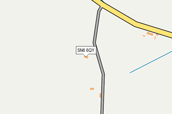 SN6 6QY map - OS OpenMap – Local (Ordnance Survey) SN6 6QY map - OS OpenMap – Local (Ordnance Survey)
