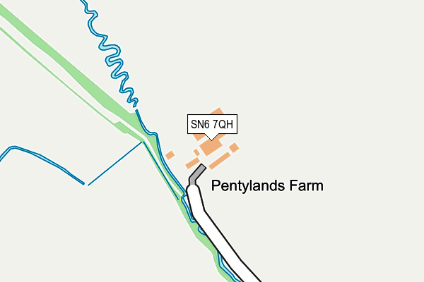 SN6 7QH map - OS OpenMap – Local (Ordnance Survey) SN6 7QH map - OS OpenMap – Local (Ordnance Survey)