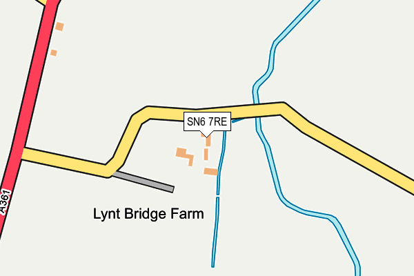SN6 7RE map - OS OpenMap – Local (Ordnance Survey) SN6 7RE map - OS OpenMap – Local (Ordnance Survey)