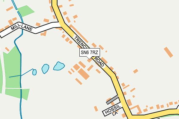 SN6 7RZ map - OS OpenMap – Local (Ordnance Survey) SN6 7RZ map - OS OpenMap – Local (Ordnance Survey)