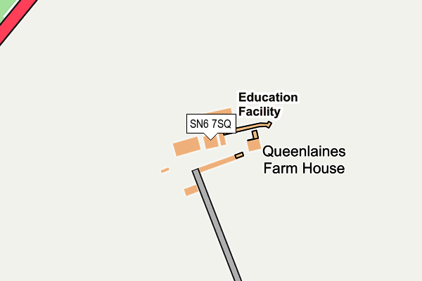 SN6 7SQ map - OS OpenMap – Local (Ordnance Survey) SN6 7SQ map - OS OpenMap – Local (Ordnance Survey)