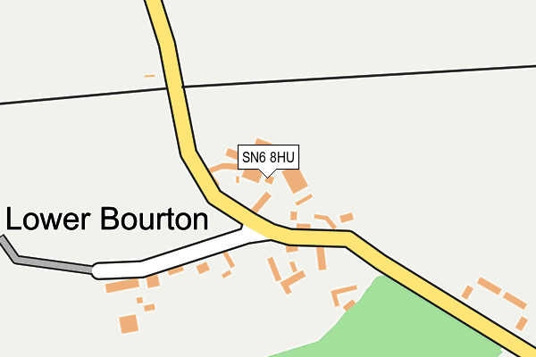 SN6 8HU map - OS OpenMap – Local (Ordnance Survey) SN6 8HU map - OS OpenMap – Local (Ordnance Survey)