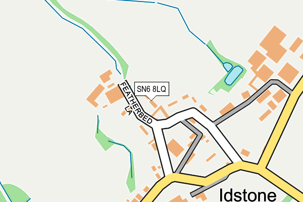 SN6 8LQ map - OS OpenMap – Local (Ordnance Survey) SN6 8LQ map - OS OpenMap – Local (Ordnance Survey)