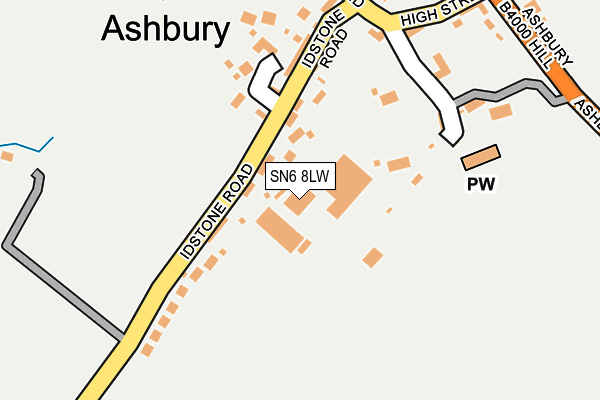 SN6 8LW map - OS OpenMap – Local (Ordnance Survey) SN6 8LW map - OS OpenMap – Local (Ordnance Survey)