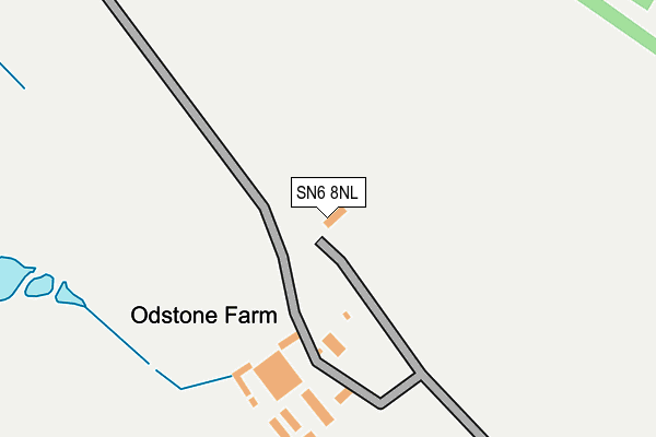 SN6 8NL map - OS OpenMap – Local (Ordnance Survey) SN6 8NL map - OS OpenMap – Local (Ordnance Survey)