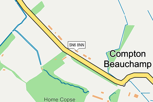 SN6 8NN map - OS OpenMap – Local (Ordnance Survey) SN6 8NN map - OS OpenMap – Local (Ordnance Survey)