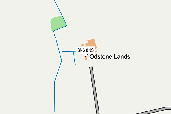 SN6 8NS map - OS OpenMap – Local (Ordnance Survey) SN6 8NS map - OS OpenMap – Local (Ordnance Survey)