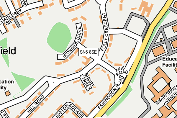 SN6 8SE map - OS OpenMap – Local (Ordnance Survey) SN6 8SE map - OS OpenMap – Local (Ordnance Survey)