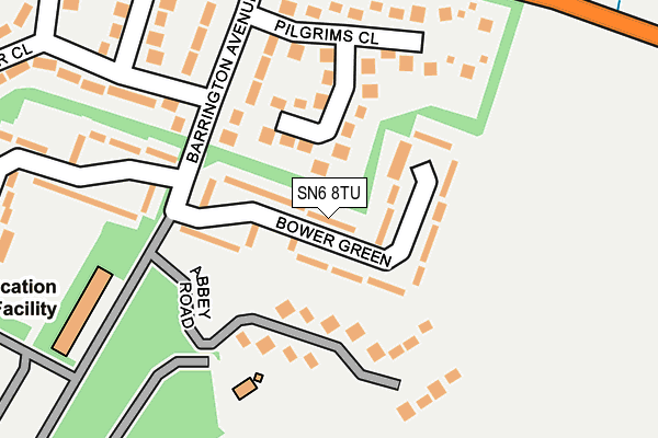 SN6 8TU map - OS OpenMap – Local (Ordnance Survey) SN6 8TU map - OS OpenMap – Local (Ordnance Survey)