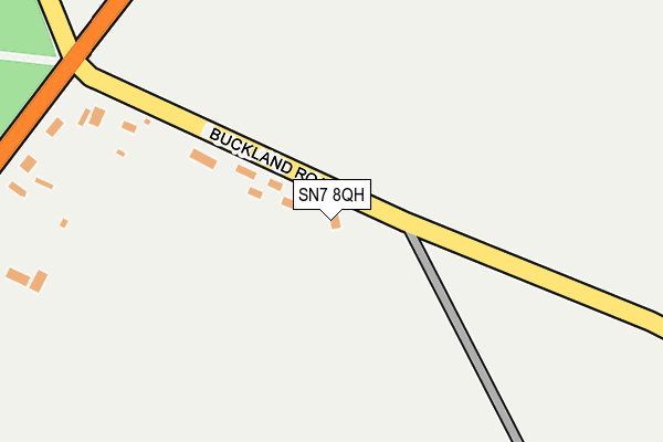 SN7 8QH map - OS OpenMap – Local (Ordnance Survey) SN7 8QH map - OS OpenMap – Local (Ordnance Survey)