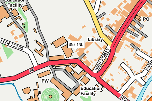 SN8 1NL map - OS OpenMap – Local (Ordnance Survey) SN8 1NL map - OS OpenMap – Local (Ordnance Survey)