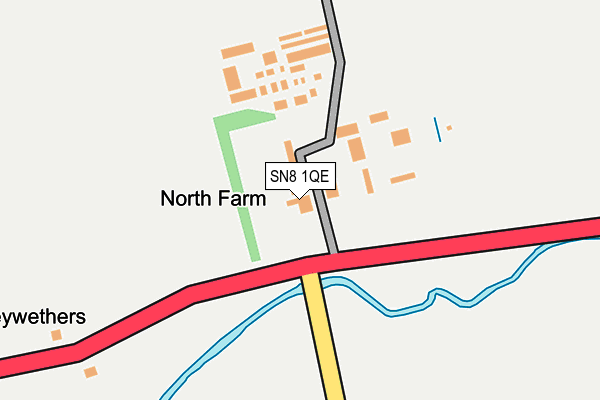 SN8 1QE map - OS OpenMap – Local (Ordnance Survey) SN8 1QE map - OS OpenMap – Local (Ordnance Survey)