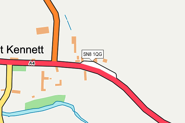 SN8 1QG map - OS OpenMap – Local (Ordnance Survey) SN8 1QG map - OS OpenMap – Local (Ordnance Survey)