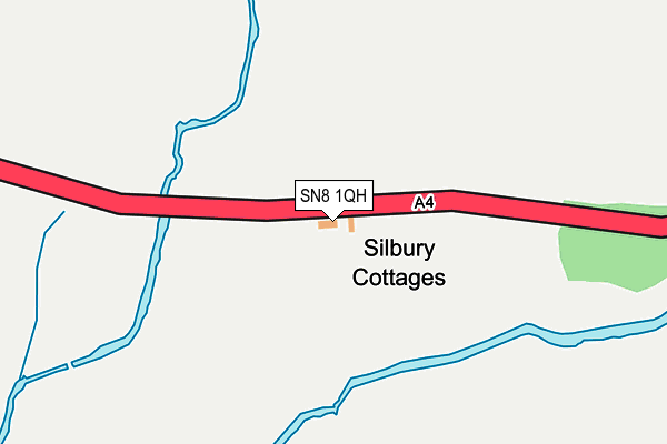 SN8 1QH map - OS OpenMap – Local (Ordnance Survey) SN8 1QH map - OS OpenMap – Local (Ordnance Survey)